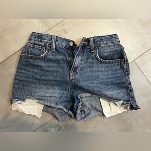 Old navy denim shorts girls 16
